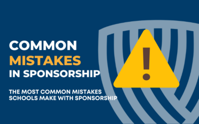 Common mistakes schools make with sponsorship